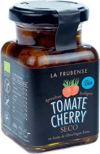 Tarro de tomate cherry en aceite de oliva La Frubense
