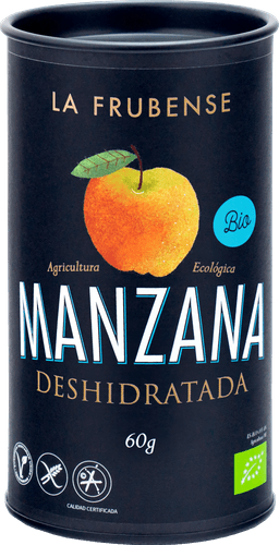 Bote de manzana deshidratada La Frubense