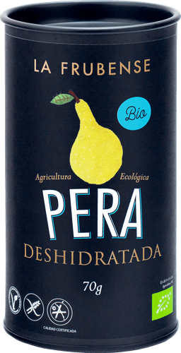 Bote de pera deshidratada La Frubense