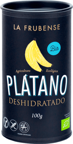 Bote de plátano deshidratado La Frubense